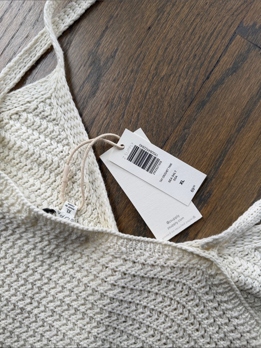 Z Supply Tay Crochet Top - Picture 3 of 5